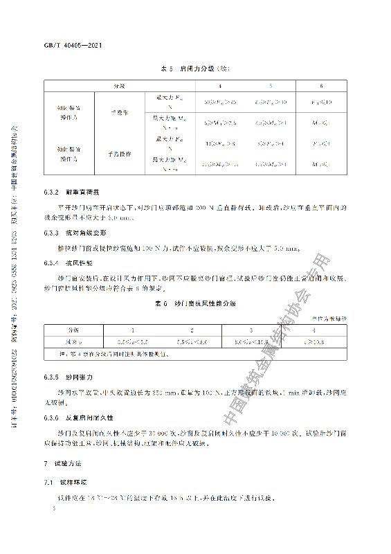 GB-T 40405-2021建筑用紗門窗技術(shù)條件_11